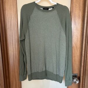 Vince large green crew neck